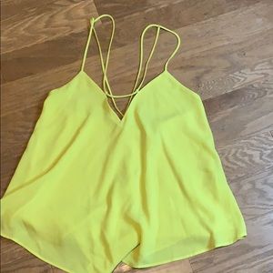 NEON YELLOW EXPRESS TANK